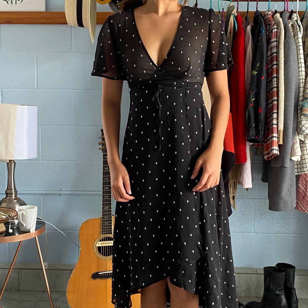 Black night dress